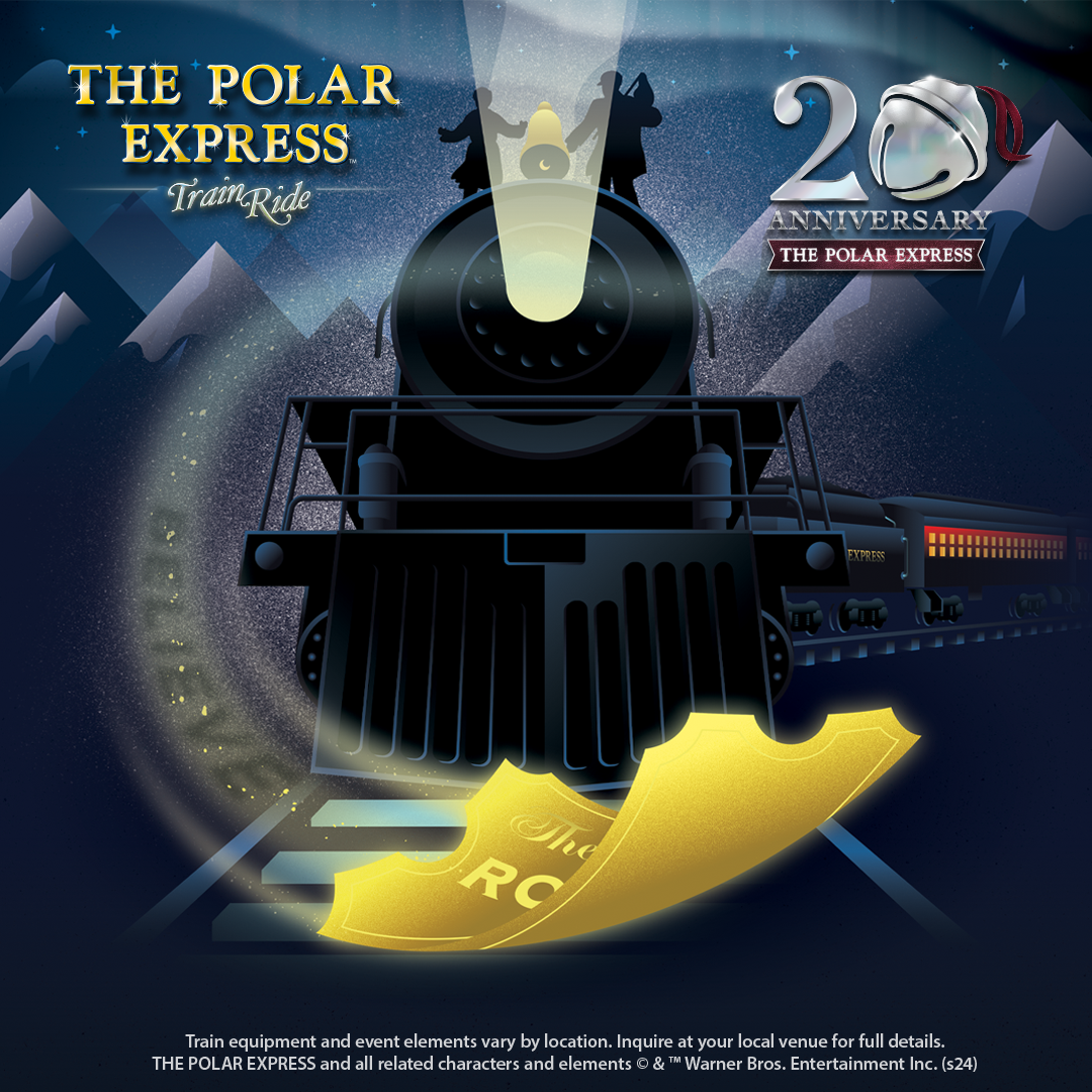 The Polar Express Train Ride Train Official artwork 